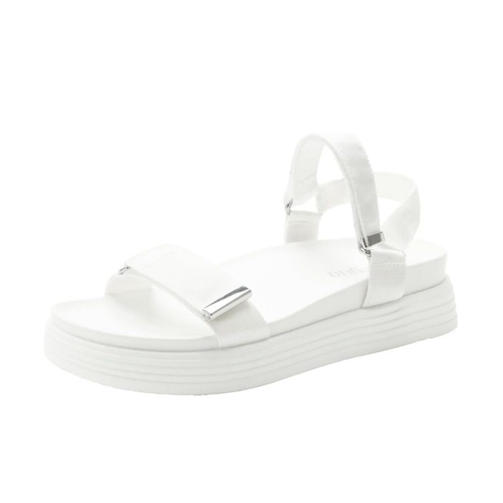 Alegria Allyson White Strappy Sports Sandal 42